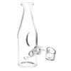 Bottle Style Glass Rig w/ Angle Cut Banger | BluntPark.com