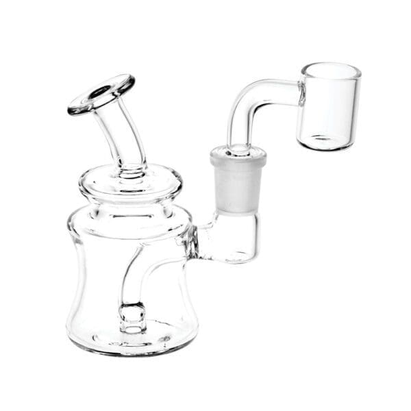 Clear Glass Mini Dab Rig | BluntPark.com