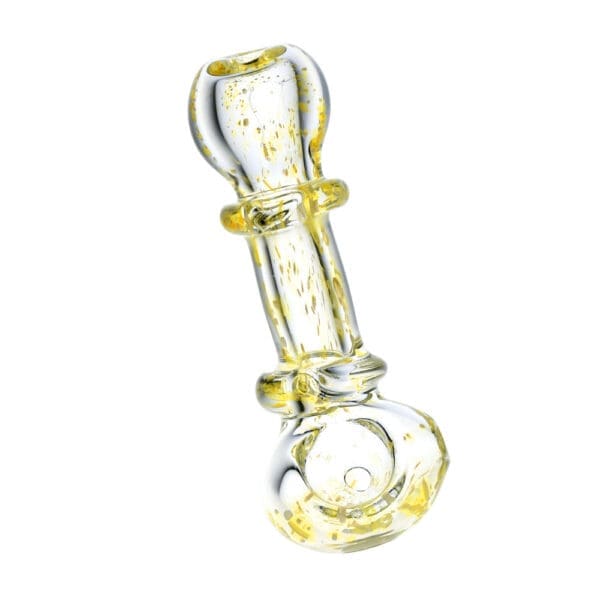 Shattered Reflections Clear Glass Hand Pipe | BluntPark.com