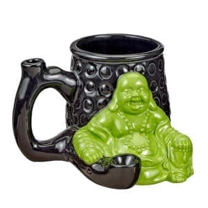 Modern Buddha Roast and Toast Ceramic Pipe Mug | BluntPark.com