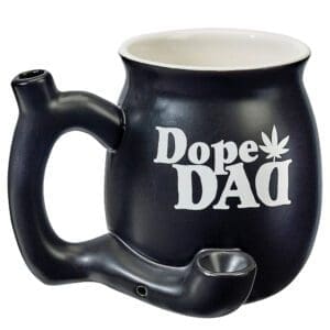 Dope Dad Roast & Toast Ceramic Pipe Mug | BluntPark.com