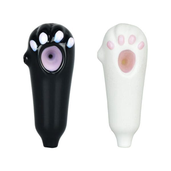 Cute Cat Paw Hand Pipe | 4" | Colors Vary | BluntPark.com