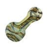 Inside Out Cane Glass Spoon Pipe | BluntPark.com