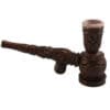 Wooden Hukka Pipe w/ Stone Bowl | BluntPark.com