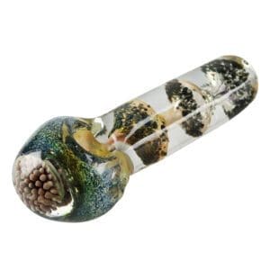 Fritted Glass Spoon Pipe | BluntPark.com
