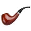 Pulsar Shire Pipes Bent Apple Cherry Wood Tobacco Pipe | BluntPark.com