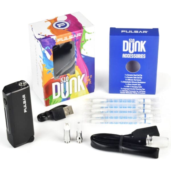 Pulsar 510 Dunk 2-In-1 Variable Voltage Vaporizer | 750mAh - Image 13