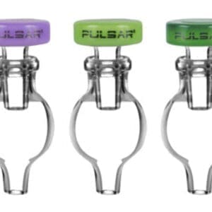 Pulsar Bubble Carb Cap w/ Stop & Airflow Control | 22mm | Assorted Colors | BluntPark.com