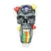 Pulsar Rainbow Puking Skull Spoon Pipe | 5.5" | BluntPark.com