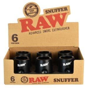 RAW Cone Snuffer | 6 Piece Display | BluntPark.com