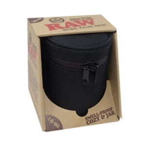 RAW Smell Proof Jar & Cozy w/ Lock | BluntPark.com