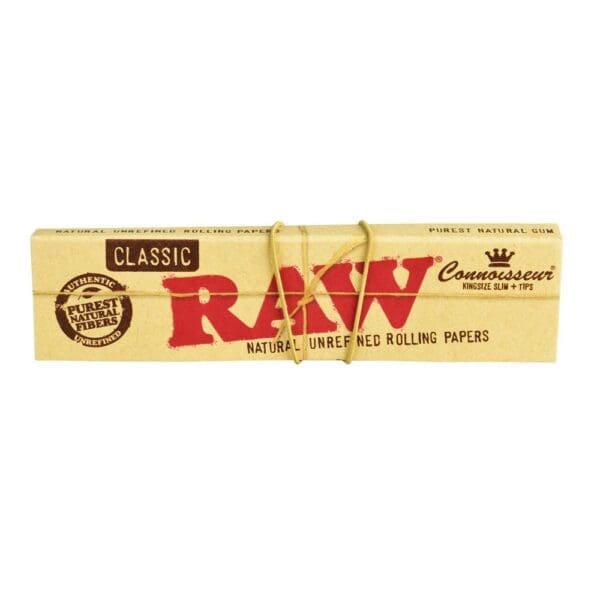 RAW Connoisseur Rolling Papers w/ Tips | BluntPark.com