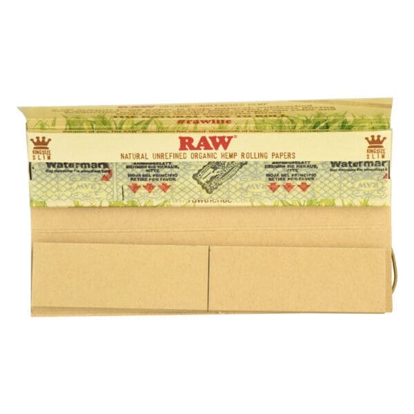 RAW Organic Connoisseur Rolling Papers | Kingsize - Image 2