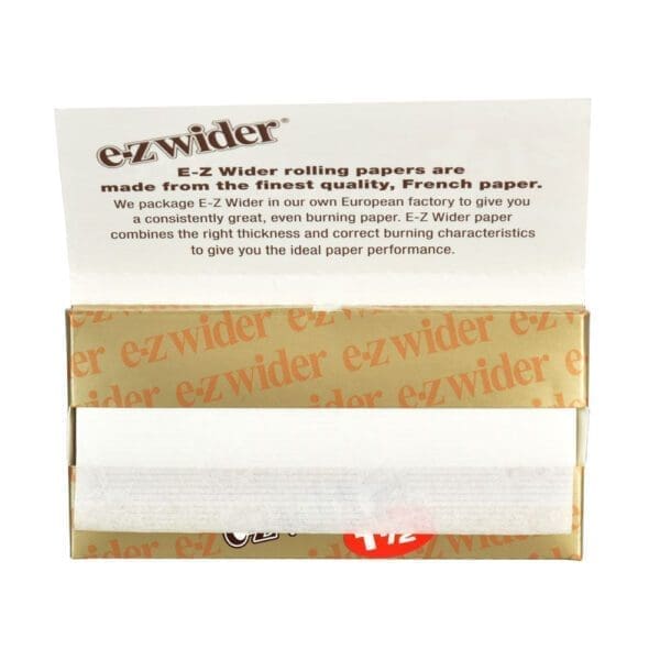 EZ Wider Rolling Papers Gold | 1 1/2" - Image 5