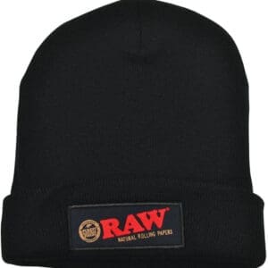RAW Beanie Hat | Black | BluntPark.com