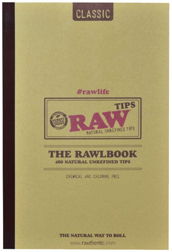 RAW RawlBook | Rolling Tips | BluntPark.com