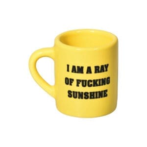 Ray of Sunshine Ceramic Mug Shot Glass | 2oz | BluntPark.com