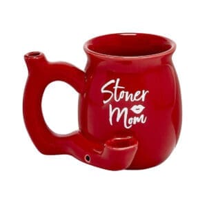 Roast & Toast Ceramic Pipe Mug | 10.5oz | Stoner Mom | BluntPark.com