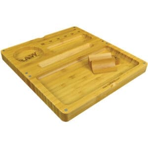 RAW Backflip Magnetic Bamboo Rolling Tray | BluntPark.com