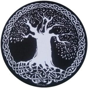 DabPadz Round Fabric Top | 5 Inch | Tree of Life | BluntPark.com
