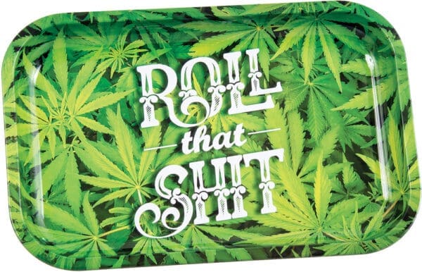 Roll That Shit Metal Rolling Tray | BluntPark.com