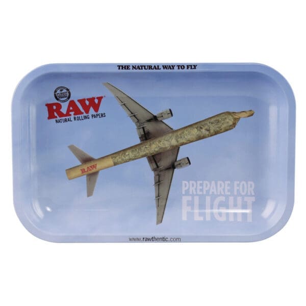 RAW Rolling Tray | Prepare for Flight |Small | BluntPark.com