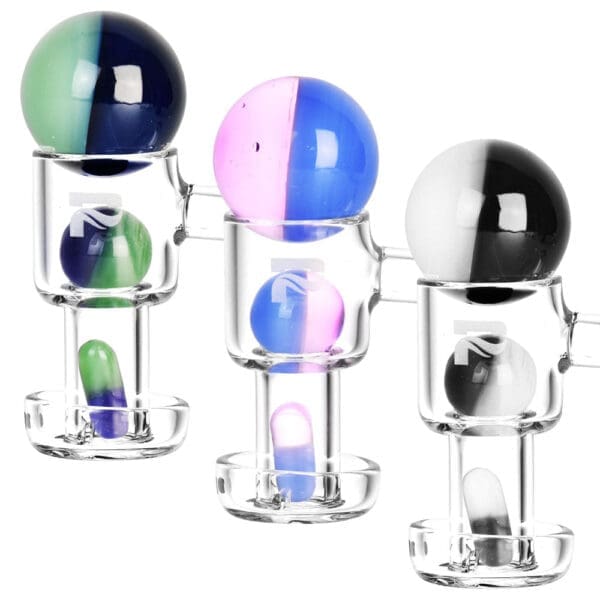 Pulsar Terp Slurper Bi-color Set w/ Banger | 4pc Set | BluntPark.com