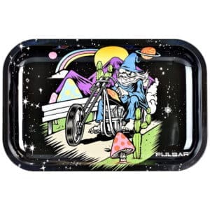 Pulsar Metal Rolling Tray | Trippy Trip | BluntPark.com