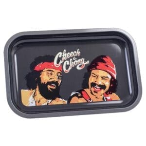 Cheech & Chong Metal Rolling Tray | Laughing Friends | BluntPark.com