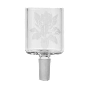 Empire Glassworks Etched Floral Water Pipe Attachment For Puffco Proxy | 14mm M | BluntPark.com