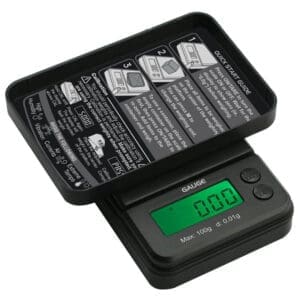 Truweigh Gauge Digital Mini Scale | 100g x 0.01g | BluntPark.com