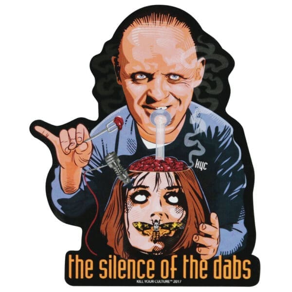 Silence of the Dabs Sticker | BluntPark.com