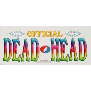 Grateful Dead Official Dead Head Sticker | BluntPark.com