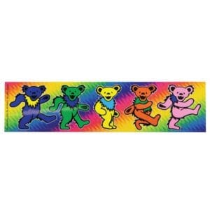 Grateful Dead Dancing Bear Bumper Sticker | BluntPark.com