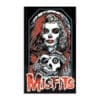 Misfits Unmasked Skeleton Woman Sticker | BluntPark.com