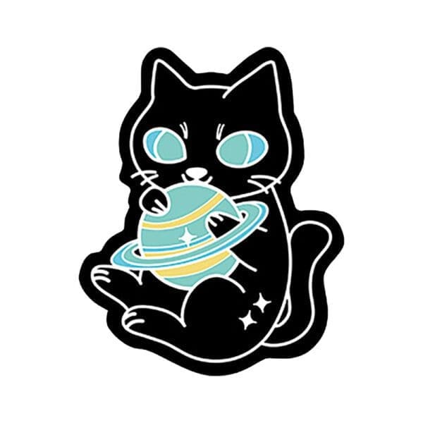 Kitty Planet Sticker | BluntPark.com