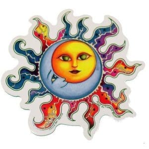 Dan Morris Sun & Moon Sticker | BluntPark.com