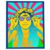 Psychedelic Third-Eye Hippie Sticker | BluntPark.com