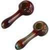 Streaked Spoon Pipe | 4.25" | Colors Vary | BluntPark.com