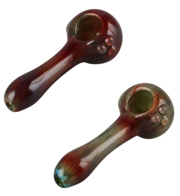 Streaked Spoon Pipe | 4.25" | Colors Vary | BluntPark.com