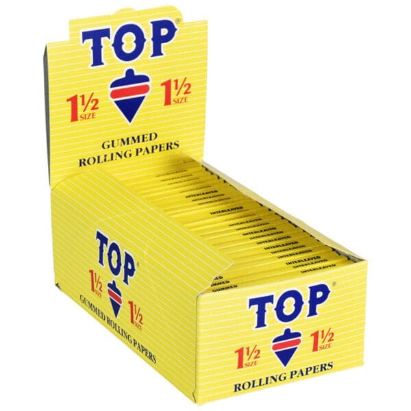 TOP Rolling Papers | 1 1/2" | 24pc Display | Full Box | BluntPark.com