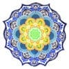 ThreadHeads Flower Mandala Design Tapestry | BluntPark.com