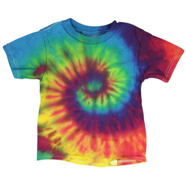Reactive Rainbow Tie-Dye Toddler T-Shirt | BluntPark.com