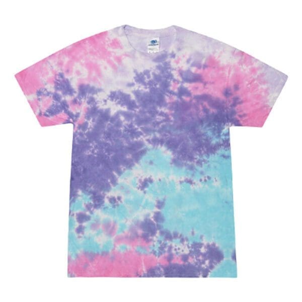 Cotton Candy Short Sleeve Tie-Dye T-Shirt | BluntPark.com