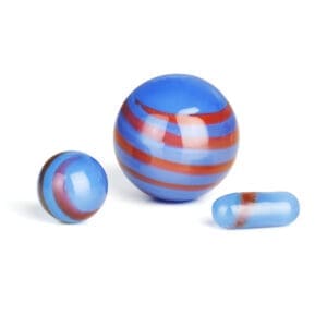 Terp Slurper Pill & Marble Set | 3pc | Colors Vary | BluntPark.com