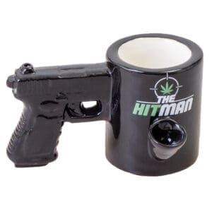 The Hitman Ceramic Pipe Mug | 10oz | BluntPark.com