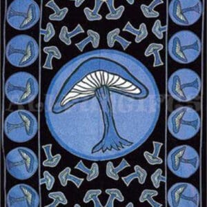 ThreadHeads Mushroom Tapestry | 55" x 83" | BluntPark.com
