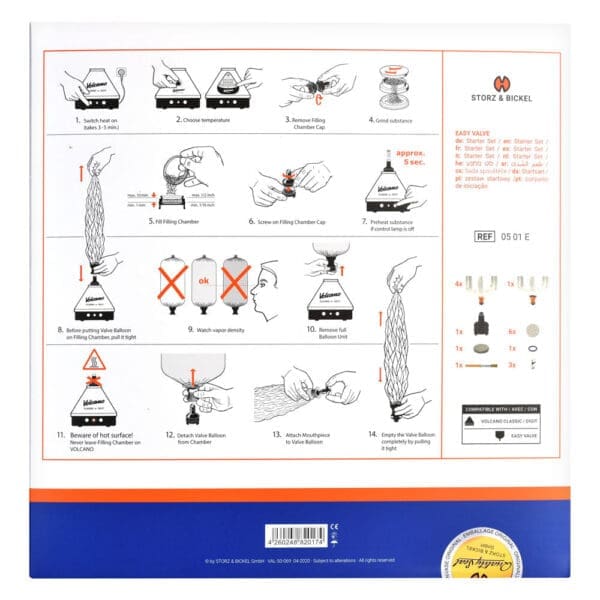 Storz & Bickel Volcano Vaporizer Easy Valve Starter Set - Image 2