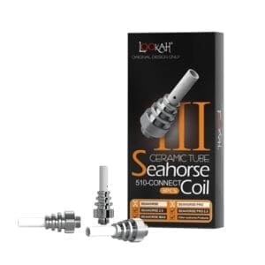 Lookah Seahorse Ceramic Tube 510 Thread Coil III | 3pc | BluntPark.com