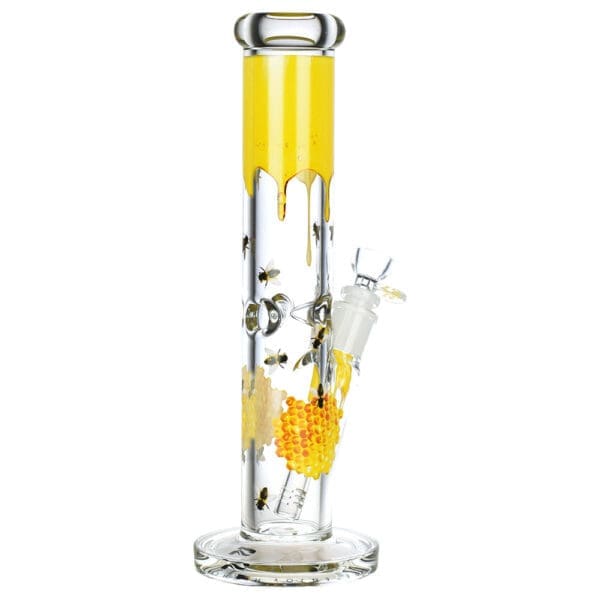 Pulsar Sweet Nectar Design Series Straight Tube Water Pipe | 12" | 14mm F | BluntPark.com